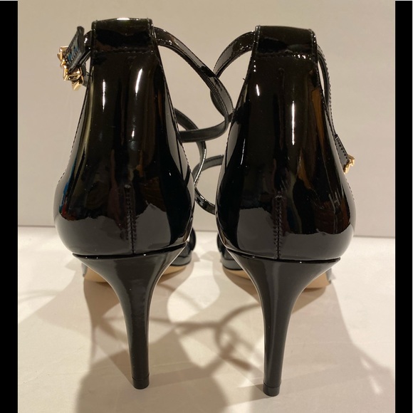 Michael Kors Ava patent sandals black leopard 10 - Picture 7 of 8